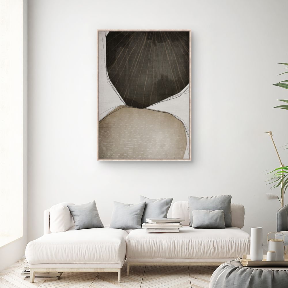 Tableau Formes organiques apaisantes