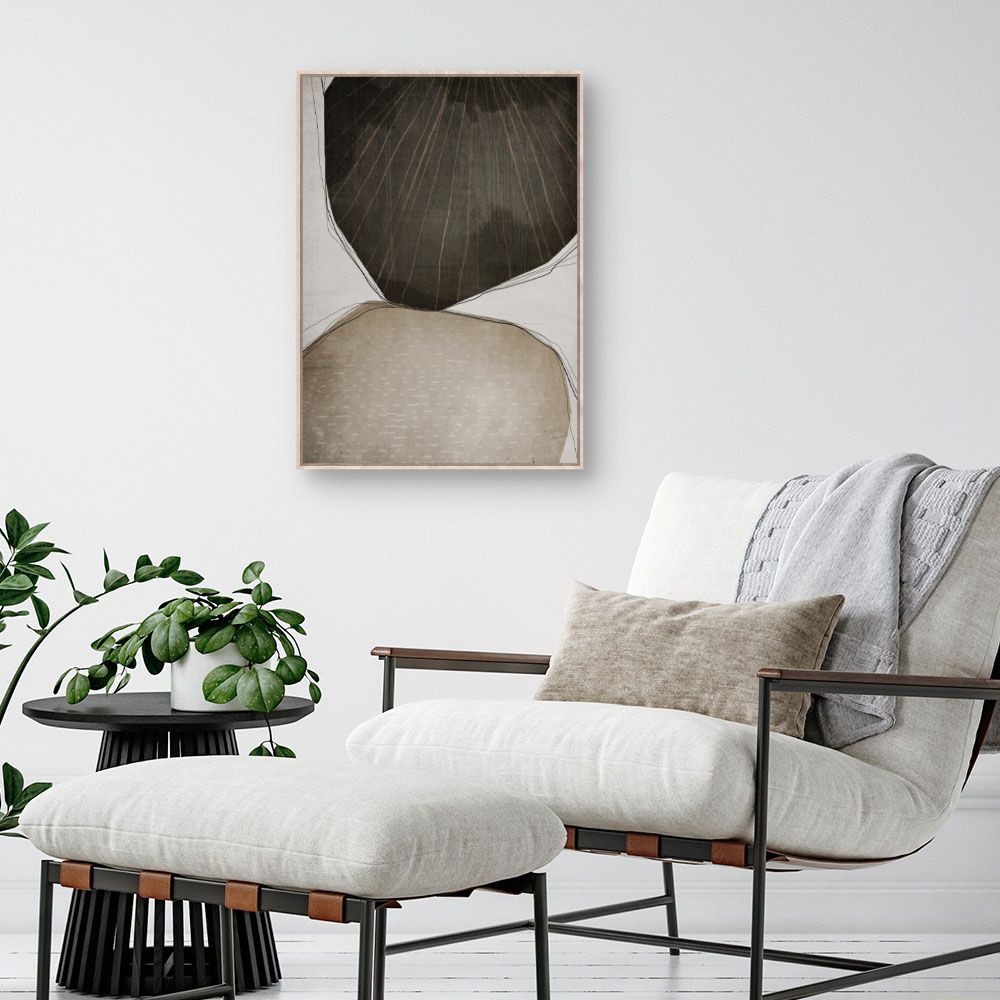 Tableau Formes organiques apaisantes