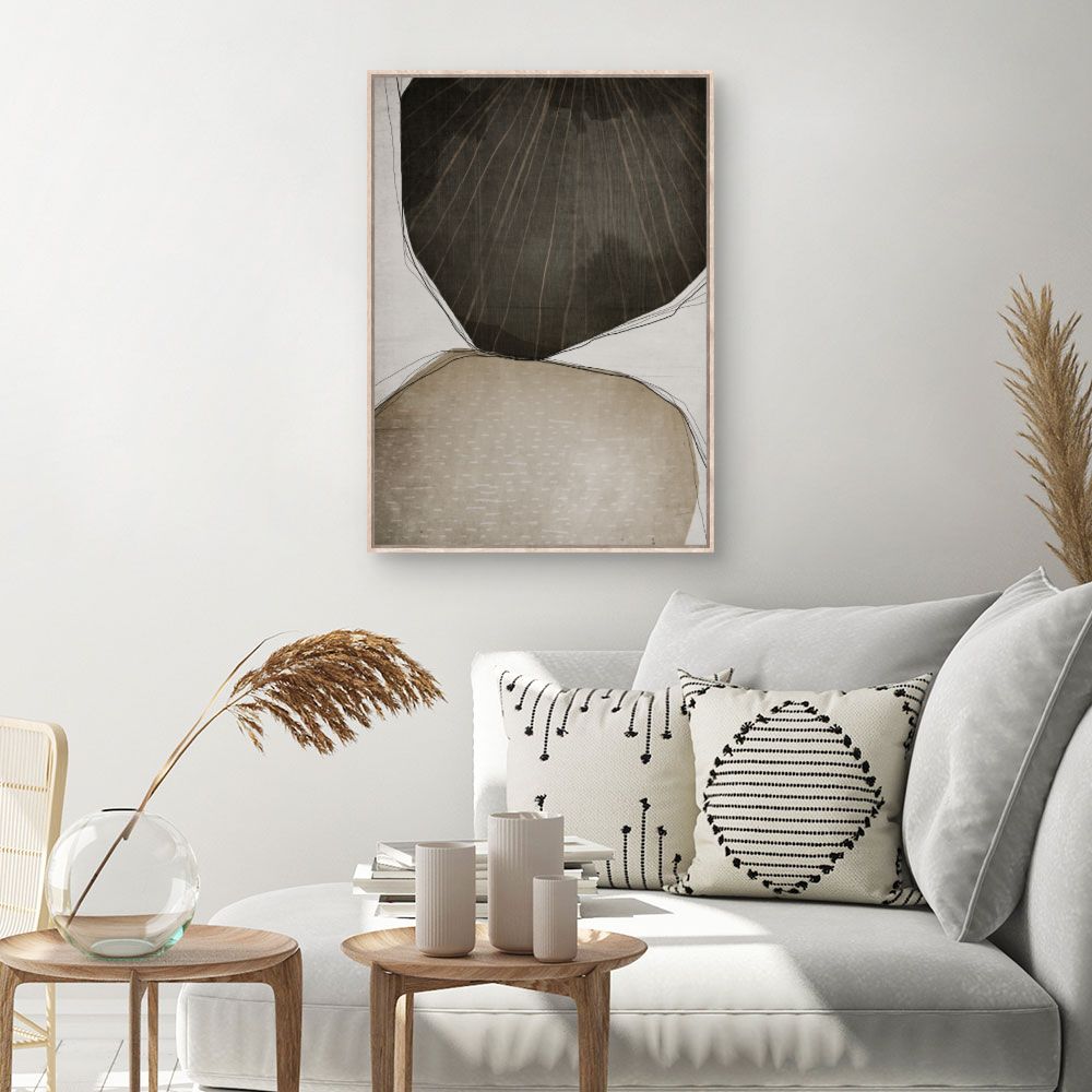 Tableau Formes organiques apaisantes