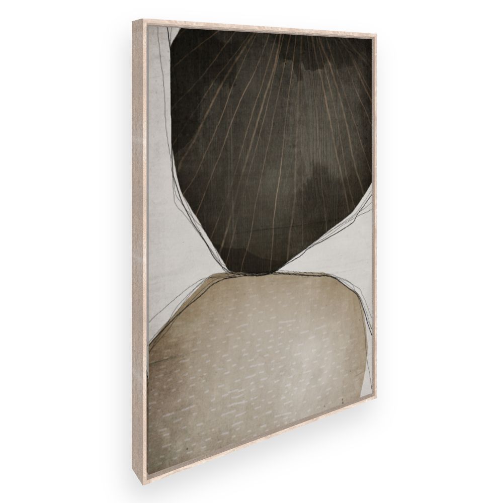 Toile Formes organiques apaisantes