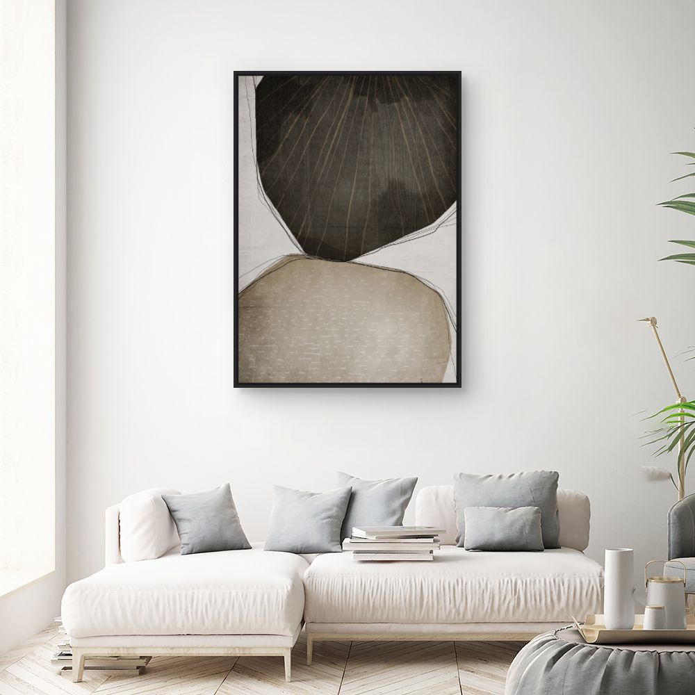 Tableau Formes organiques apaisantes