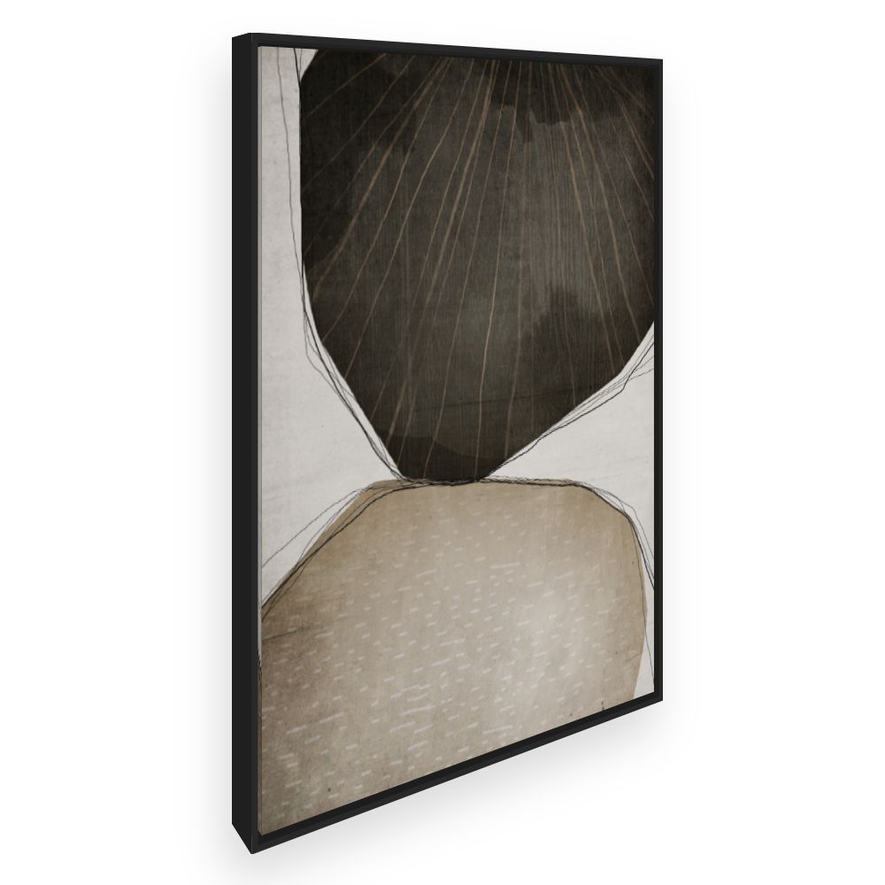 Toile Formes organiques apaisantes