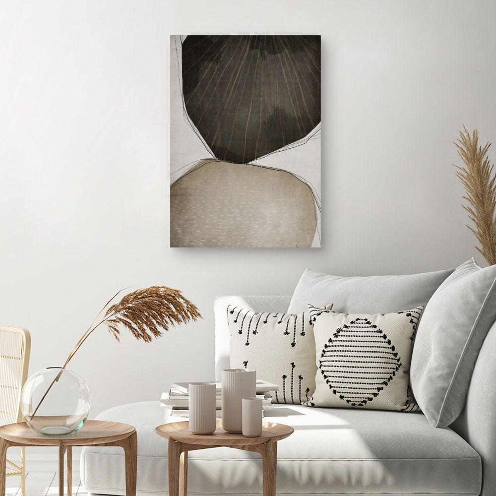 Tableau Formes organiques apaisantes