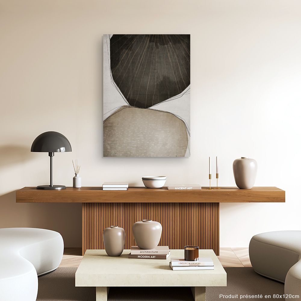 Tableau Formes organiques apaisantes