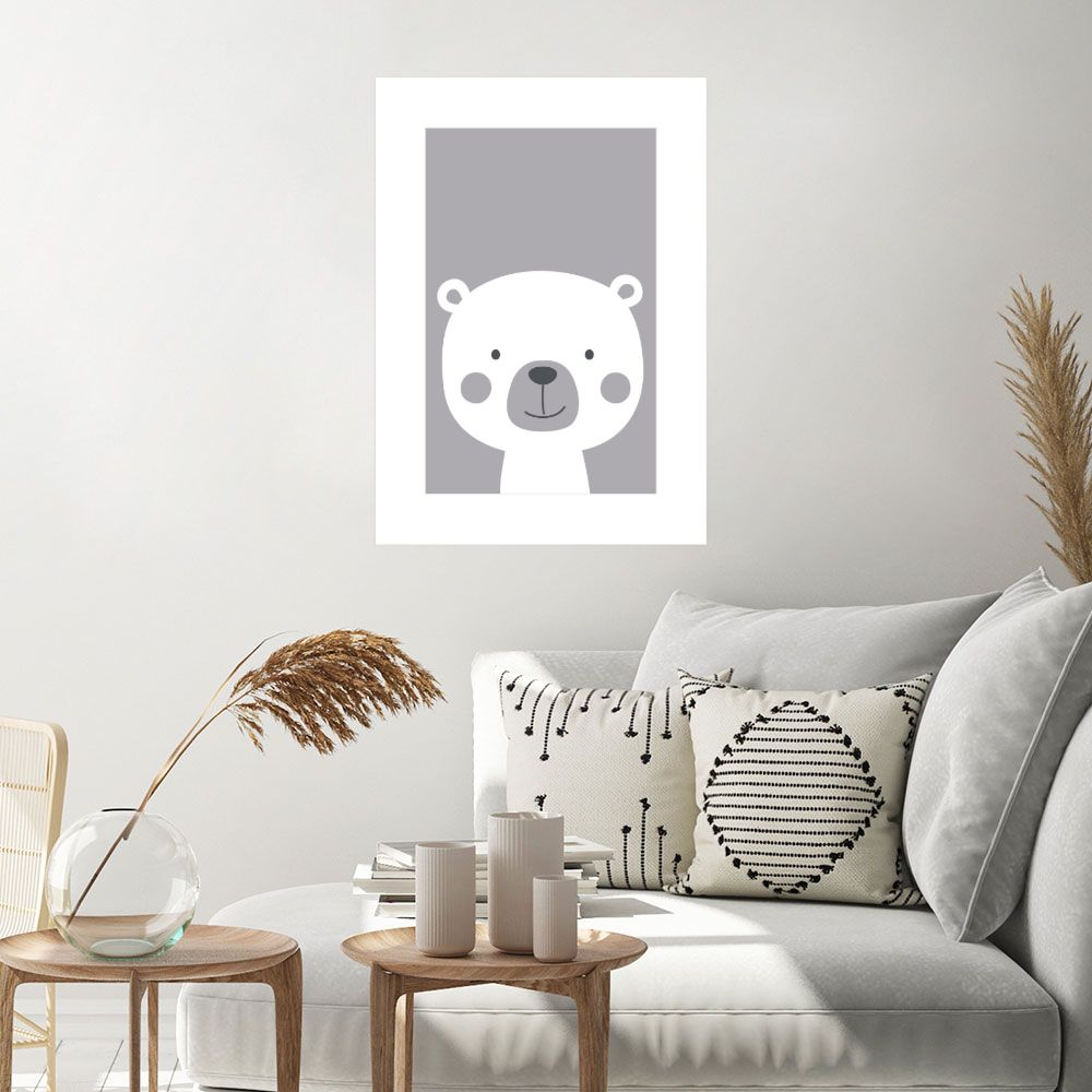 Affiche Ours mignon