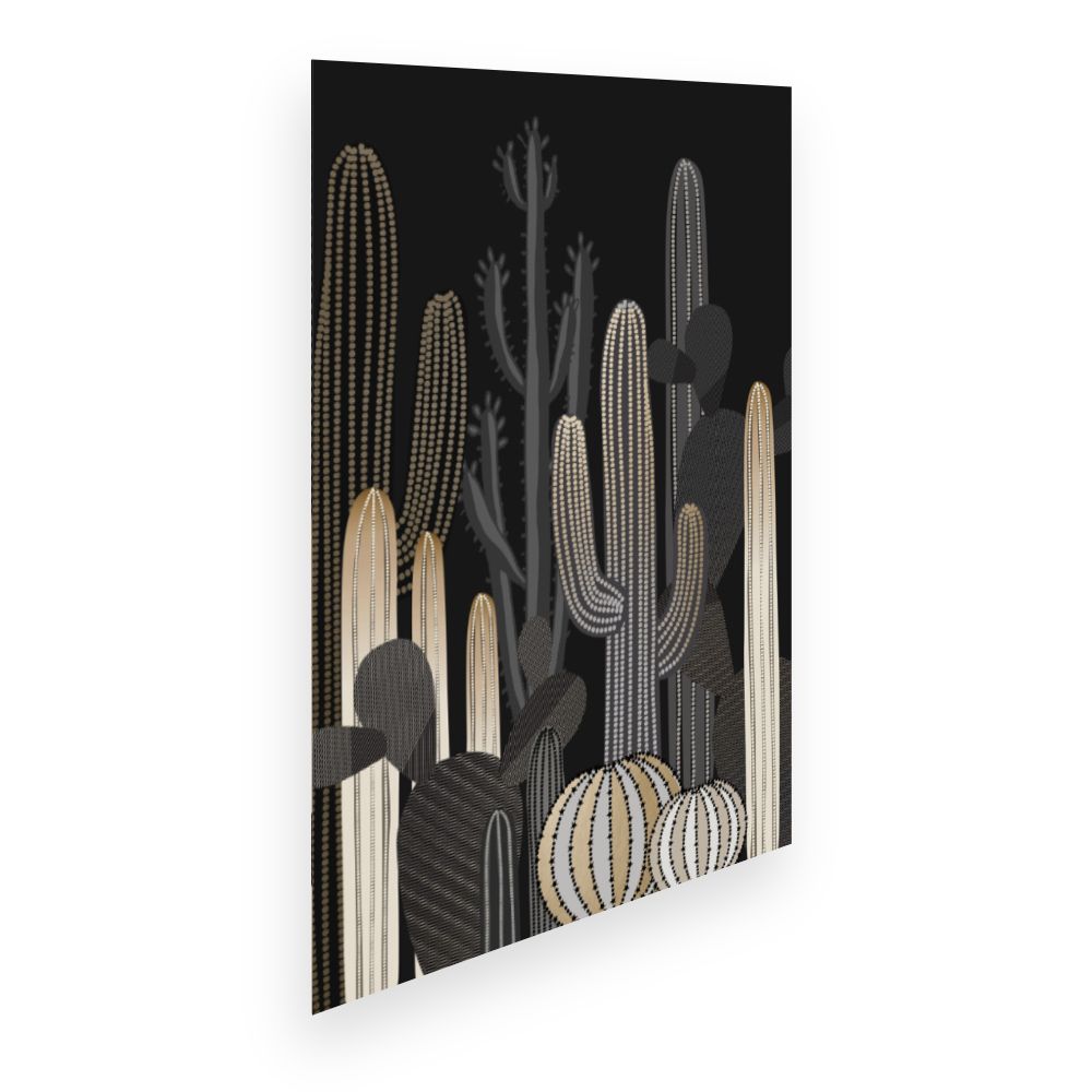 Affiche Cactus élégants