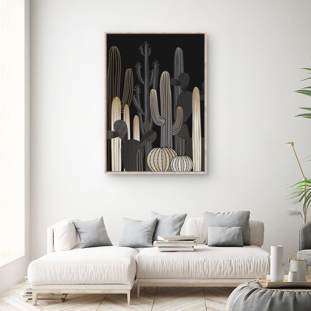 Tableau Cactus élégants