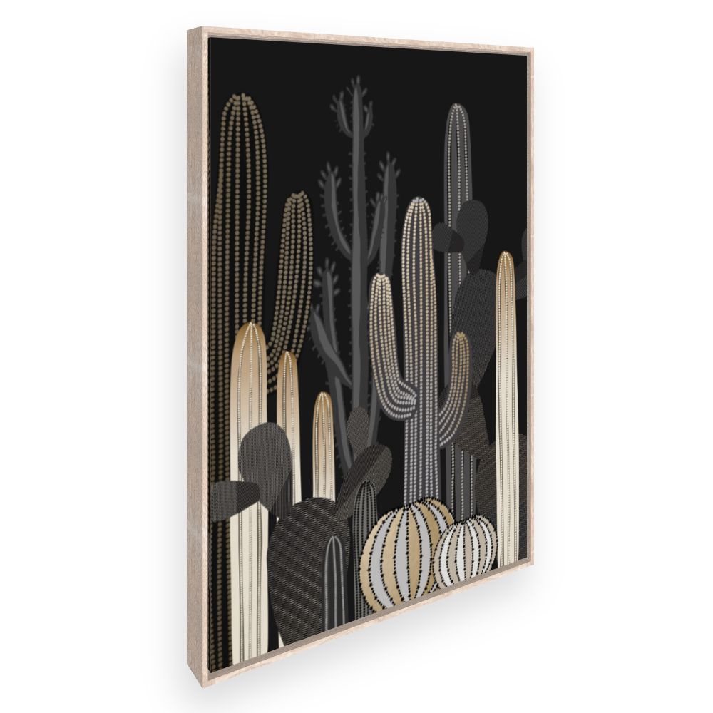 Toile Cactus élégants