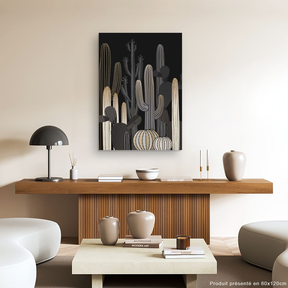 Tableau Cactus élégants