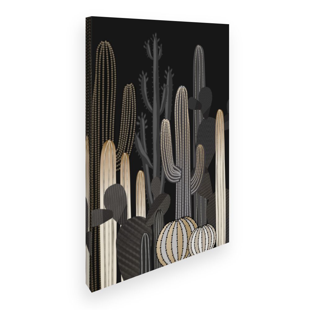 Toile Cactus élégants