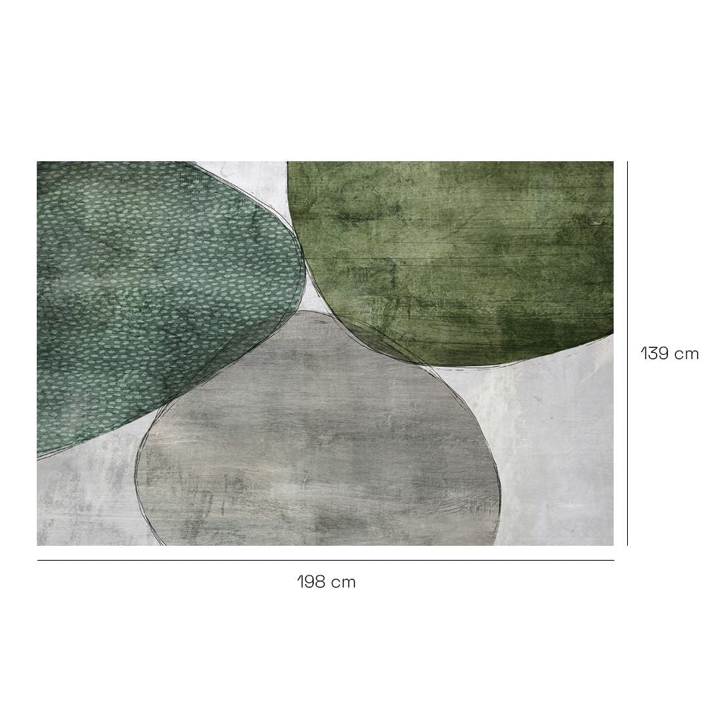 Tapis n°86 Motifs organiques délicats
