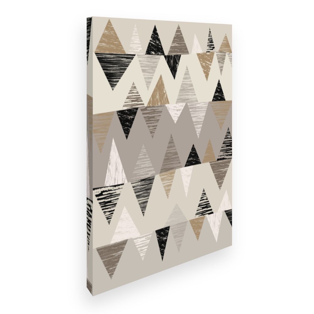 Toile Triangles modernes