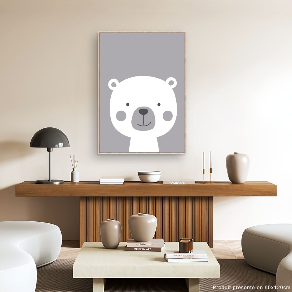 Tableau Ours mignon