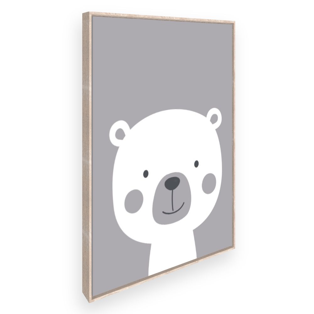 Toile Ours mignon