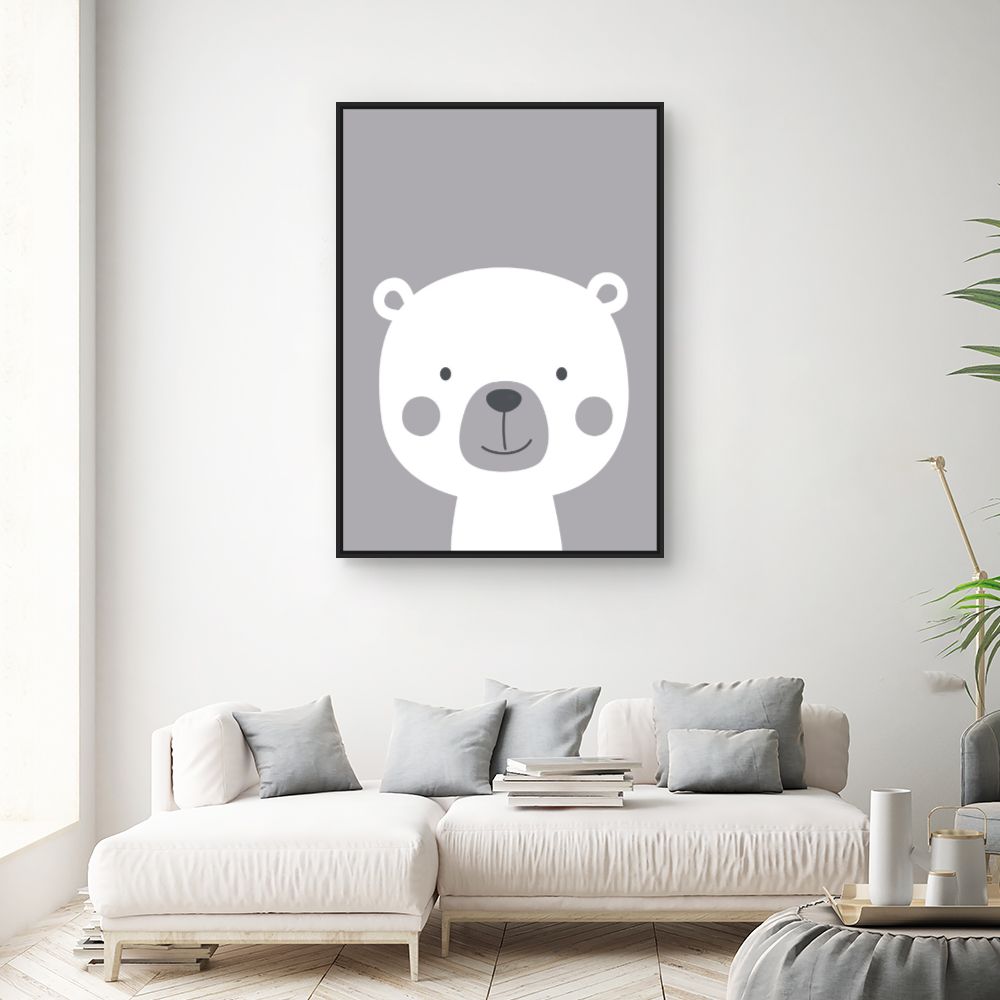Tableau Ours mignon