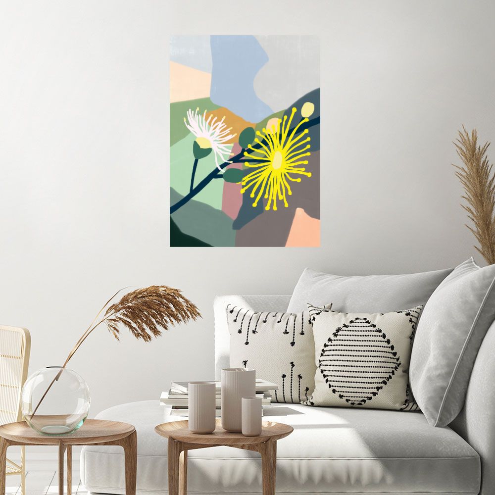 Affiche Fleurs éclatantes