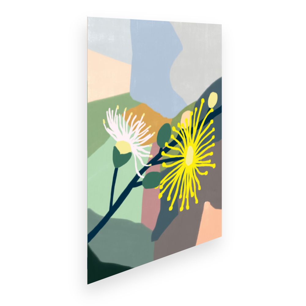 Affiche Fleurs éclatantes