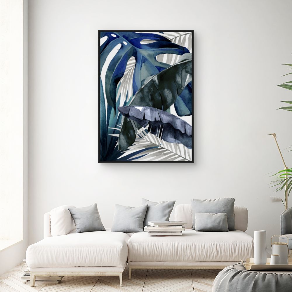 Tableau Feuillage exotique