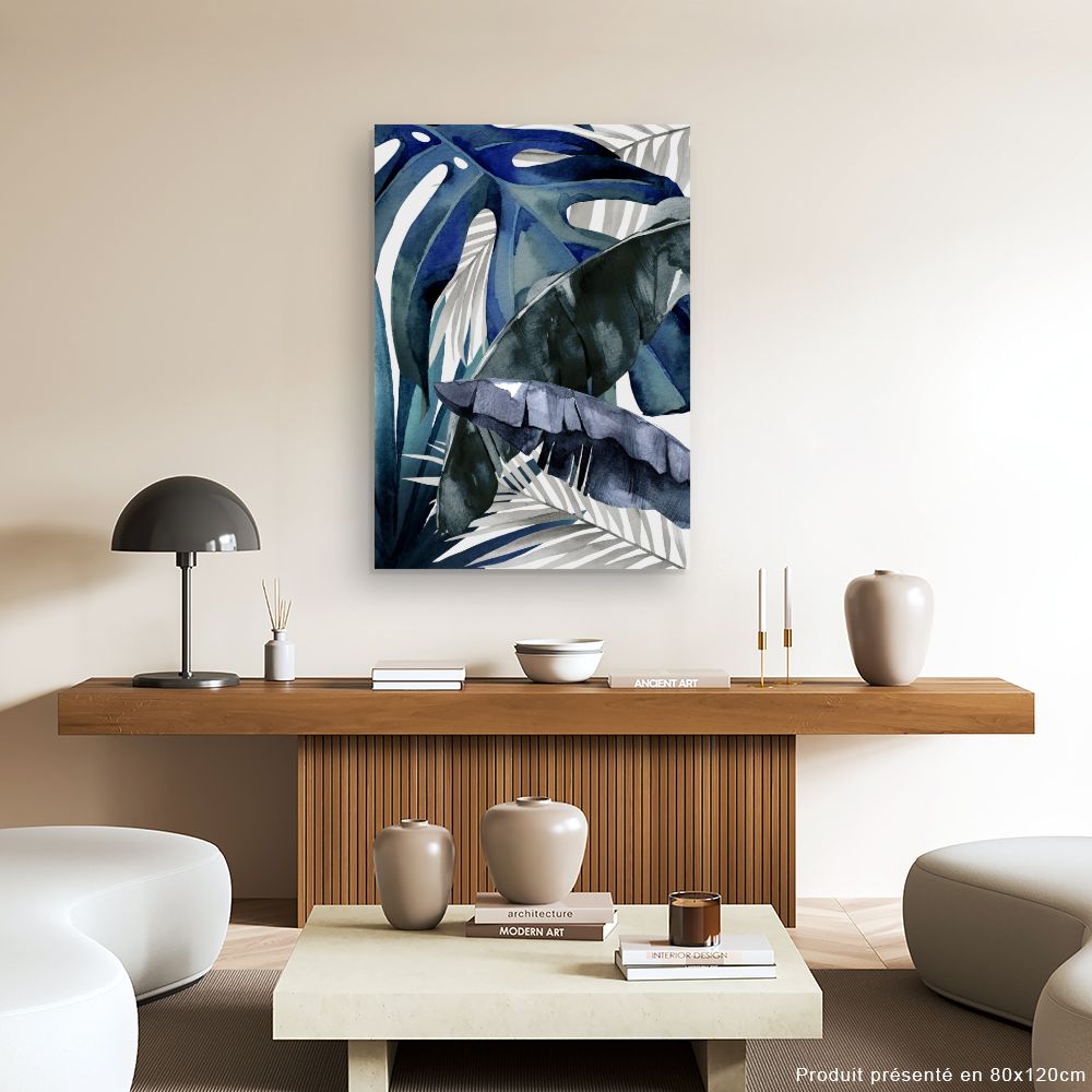 Tableau Feuillage exotique