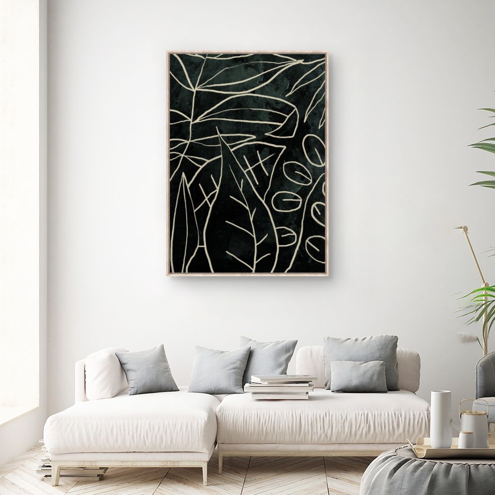 Tableau Feuillage abstrait