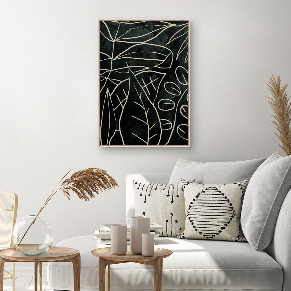 Tableau Feuillage abstrait