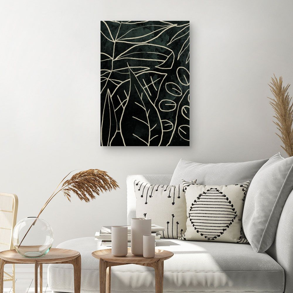 Tableau Feuillage abstrait
