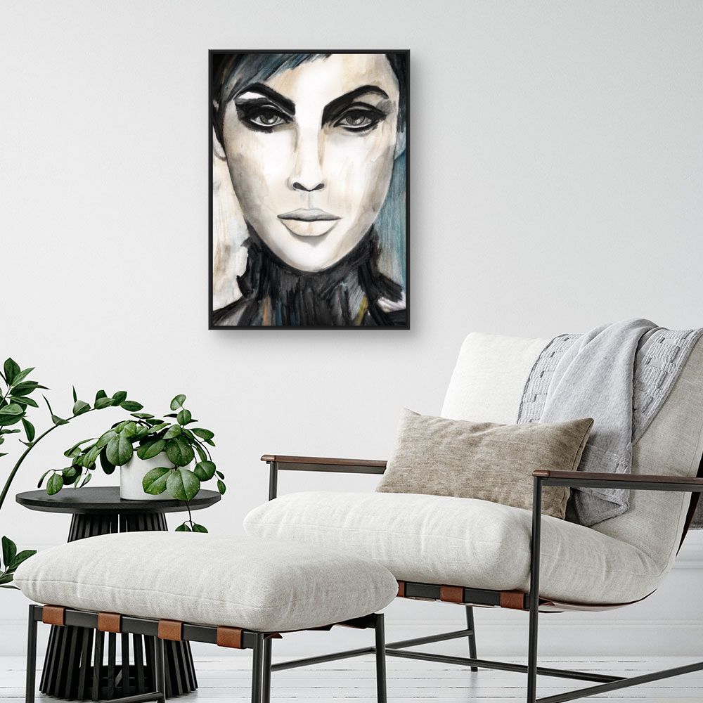 Tableau Portrait mystérieux