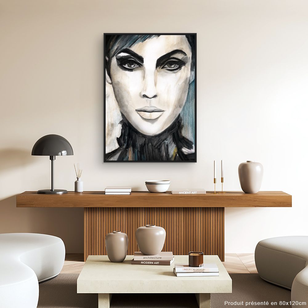 Tableau Portrait mystérieux