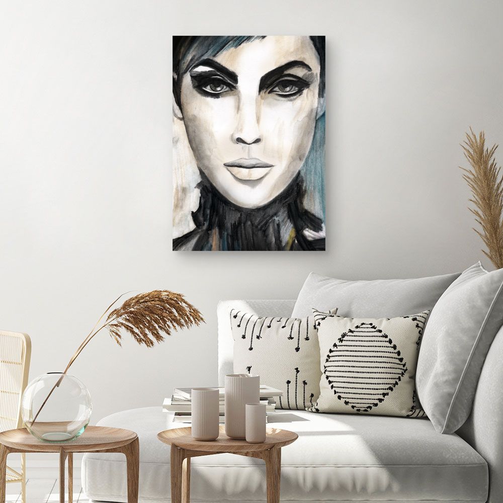 Tableau Portrait mystérieux