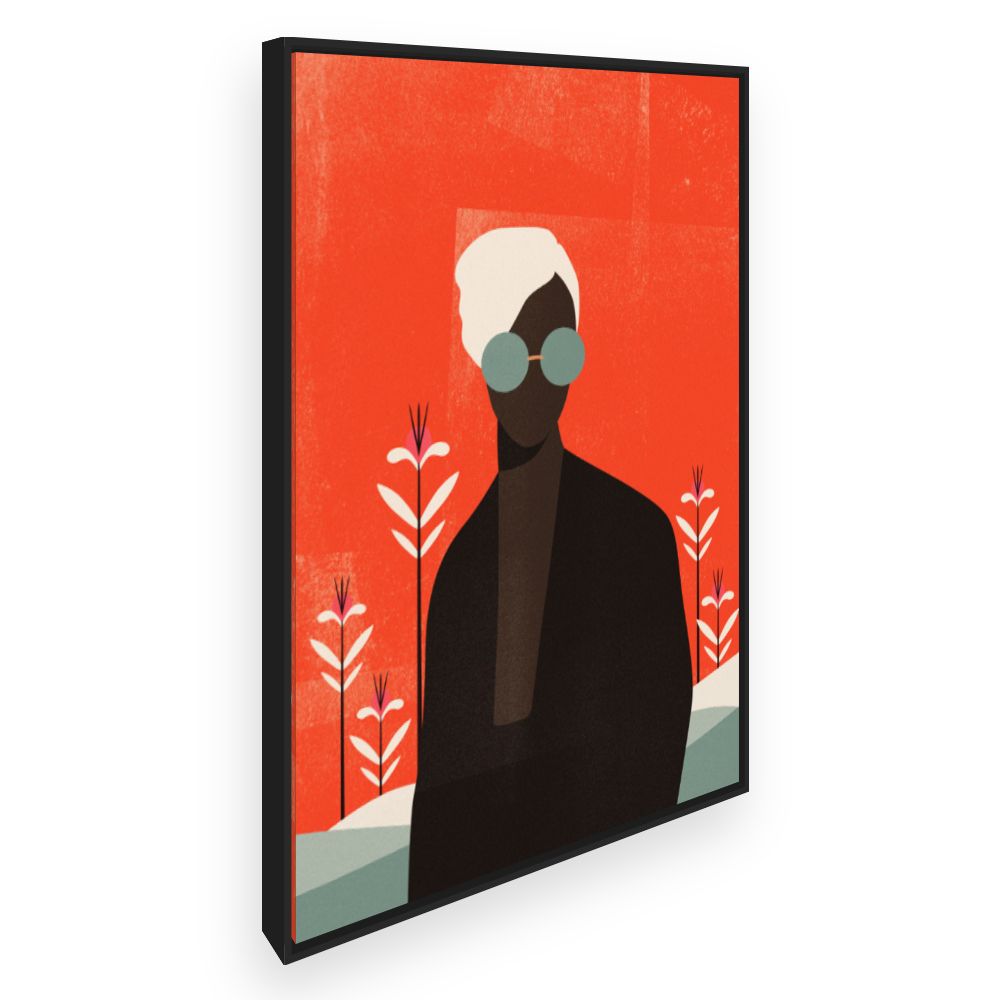 Toile Silhouette stylisée