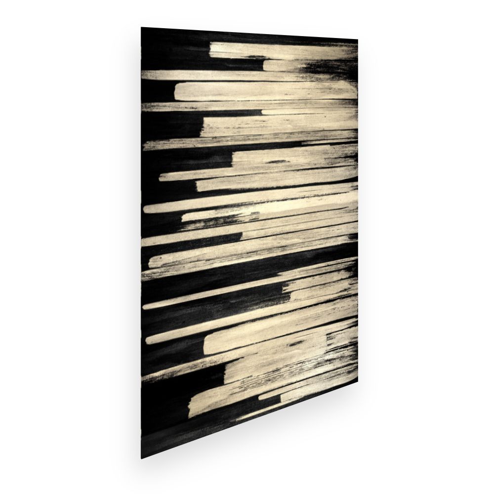 Affiche Lignes texturées élégantes