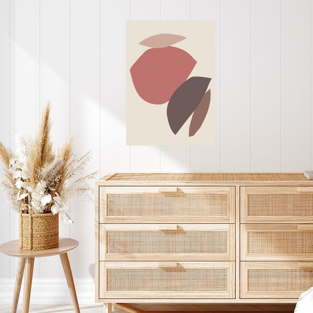 Affiche Formes abstraites élégantes