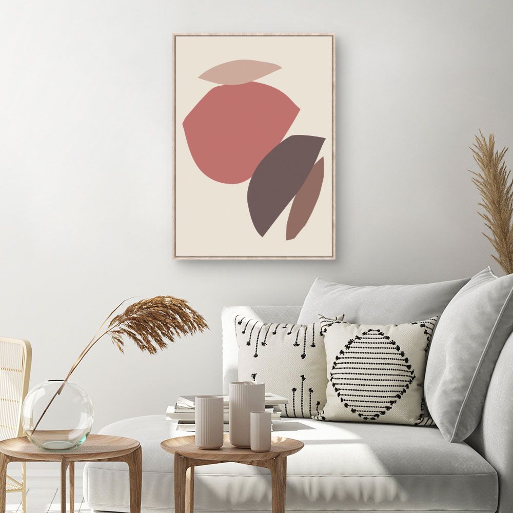 Tableau Formes abstraites suaves