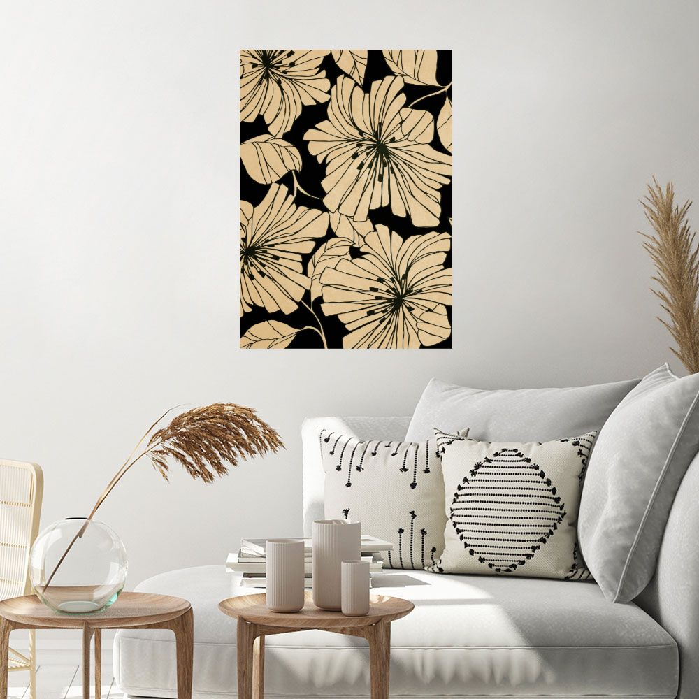 Affiche Fleurs élégantes