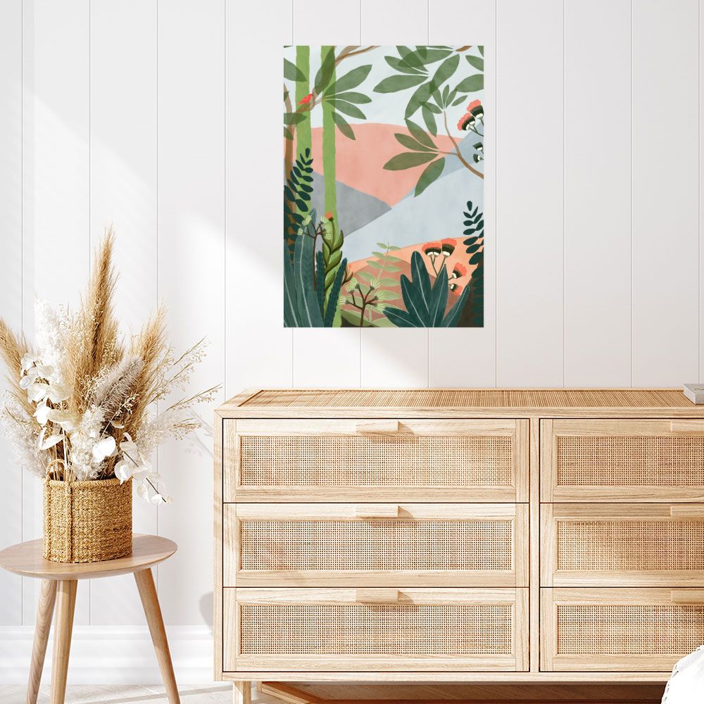 Affiche Jungle tropicale