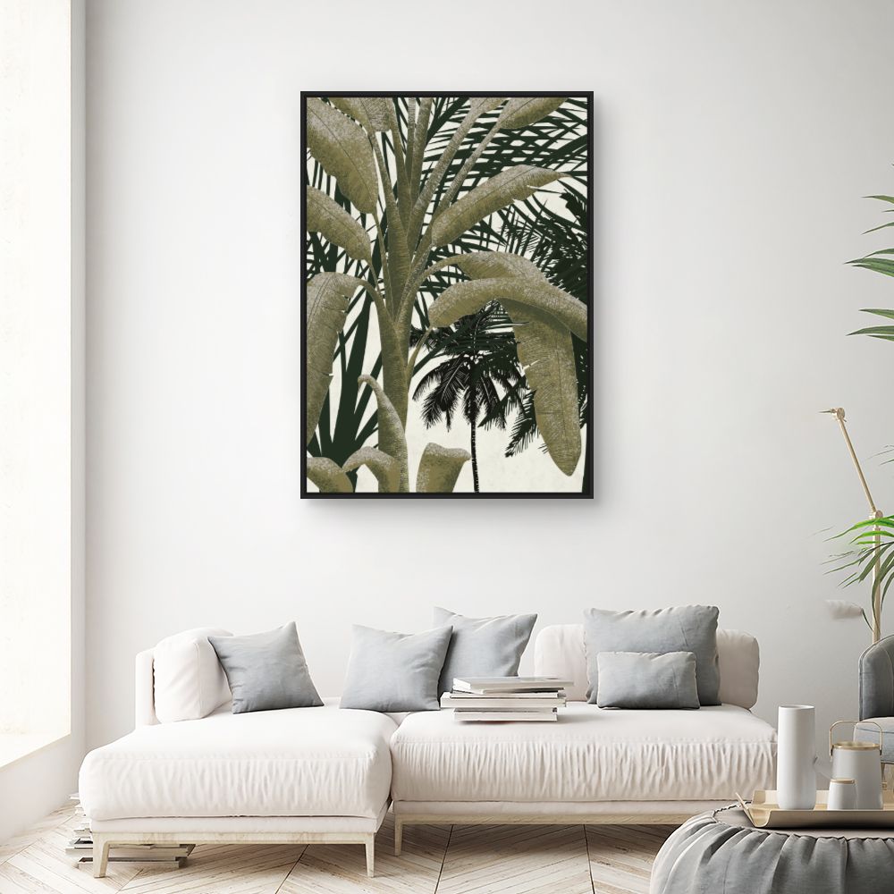 Tableau Feuillage tropical