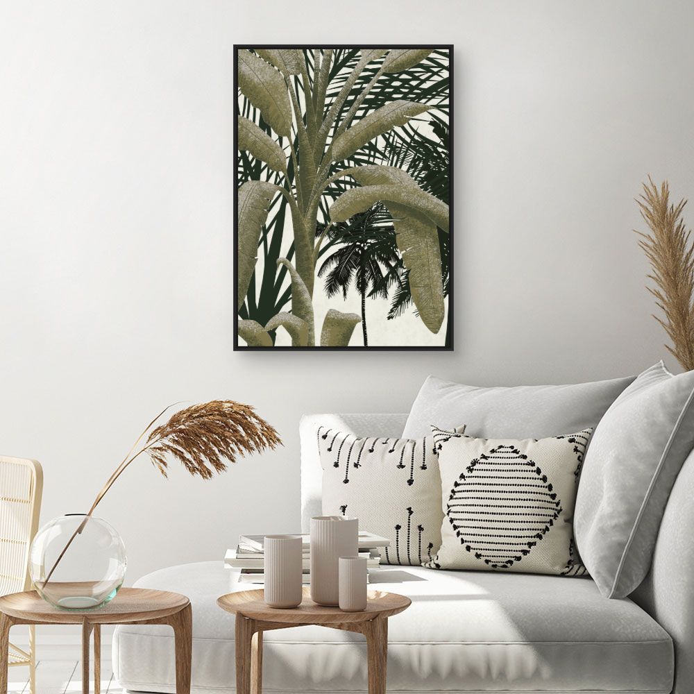 Tableau Feuillage tropical