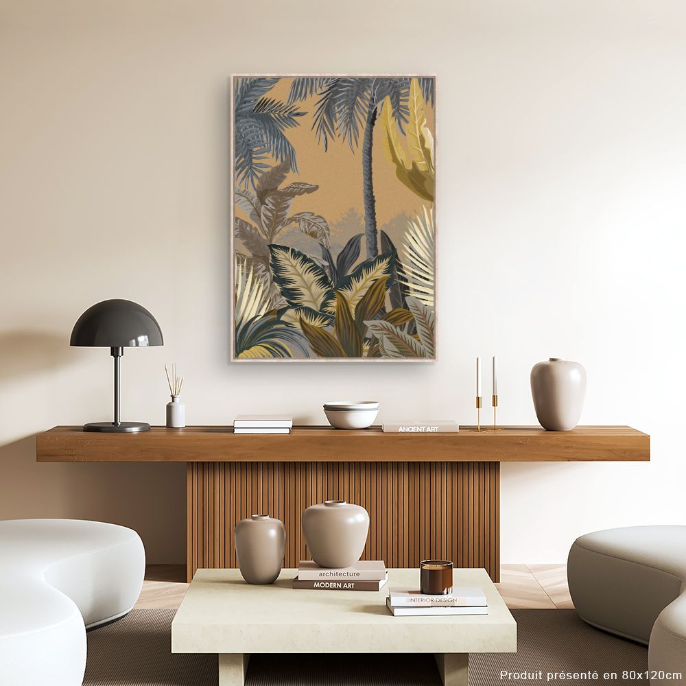 Tableau Jungle exotique