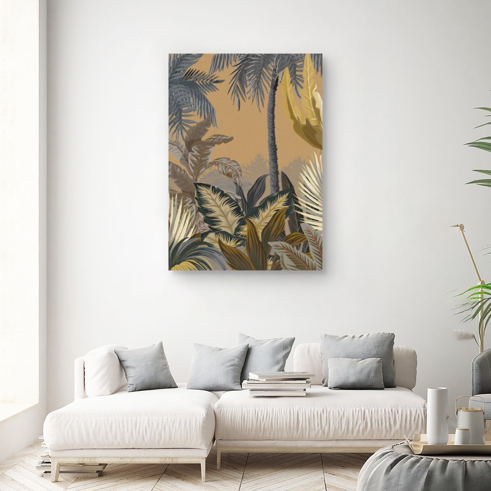 Tableau Jungle exotique