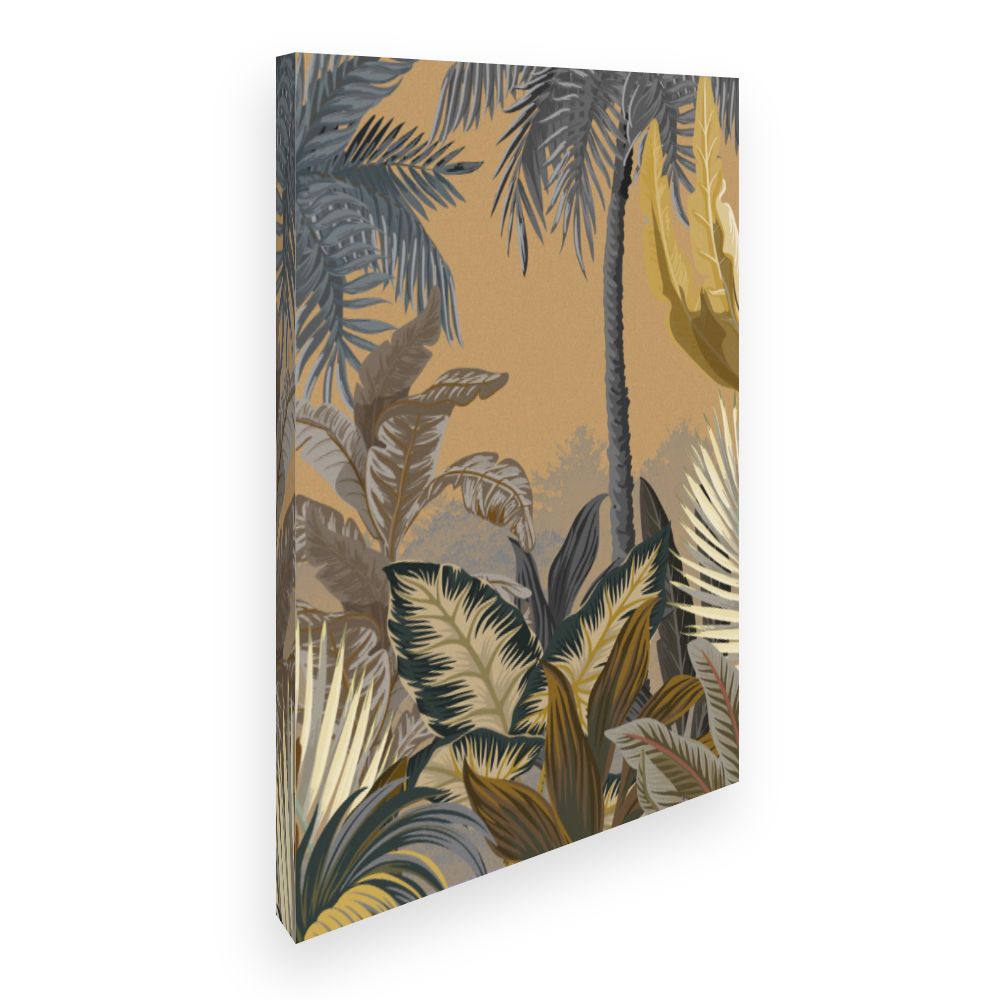 Toile Jungle exotique