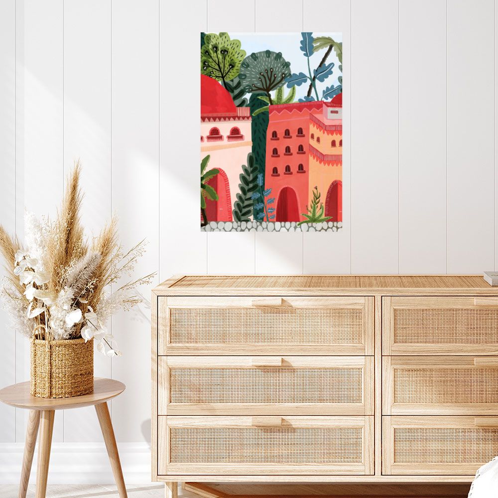 Affiche Maisons exotiques