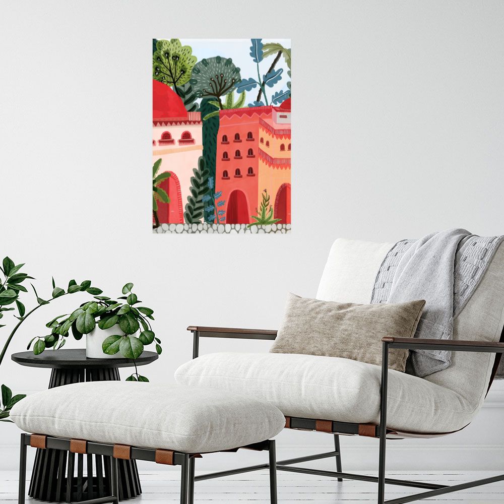 Affiche Maisons exotiques