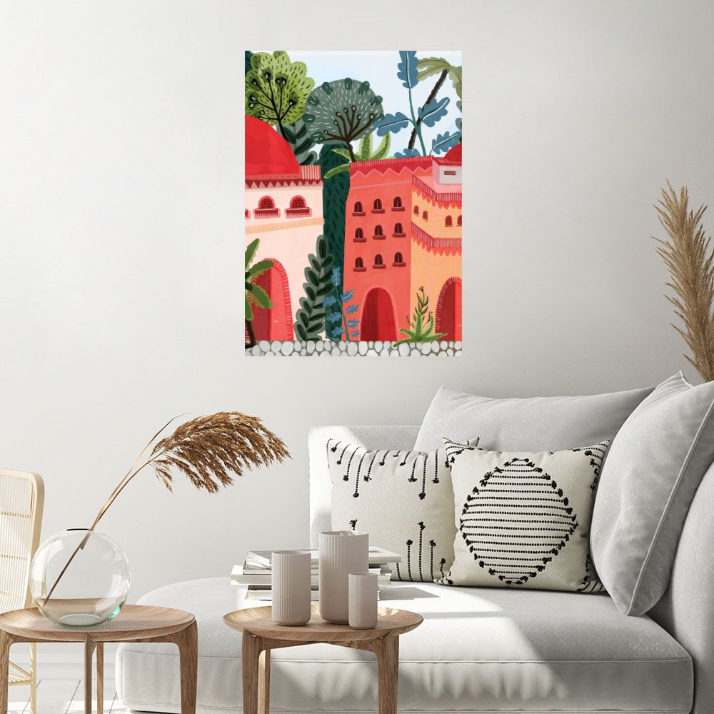 Affiche Maisons exotiques