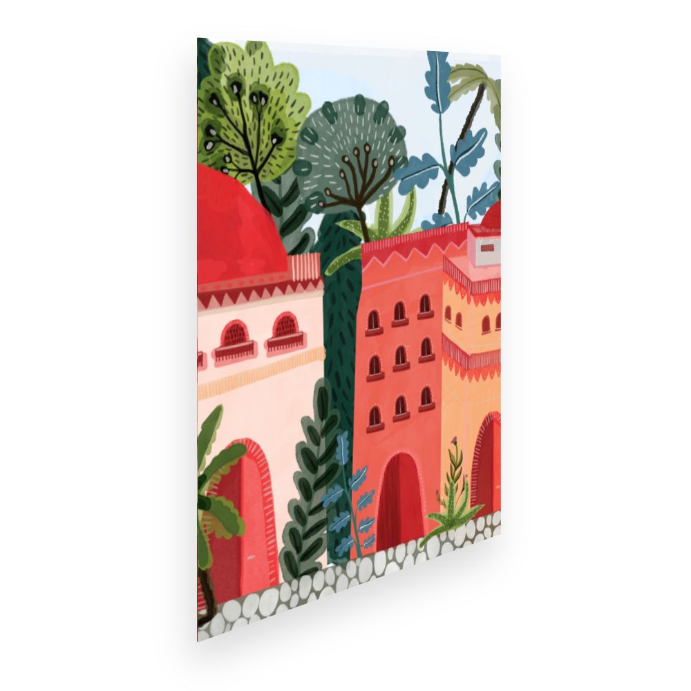 Affiche Maisons exotiques