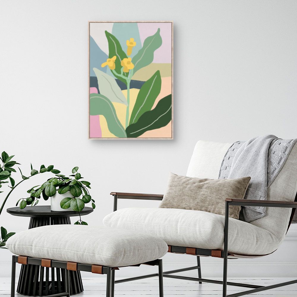 Tableau Fleurs stylisées