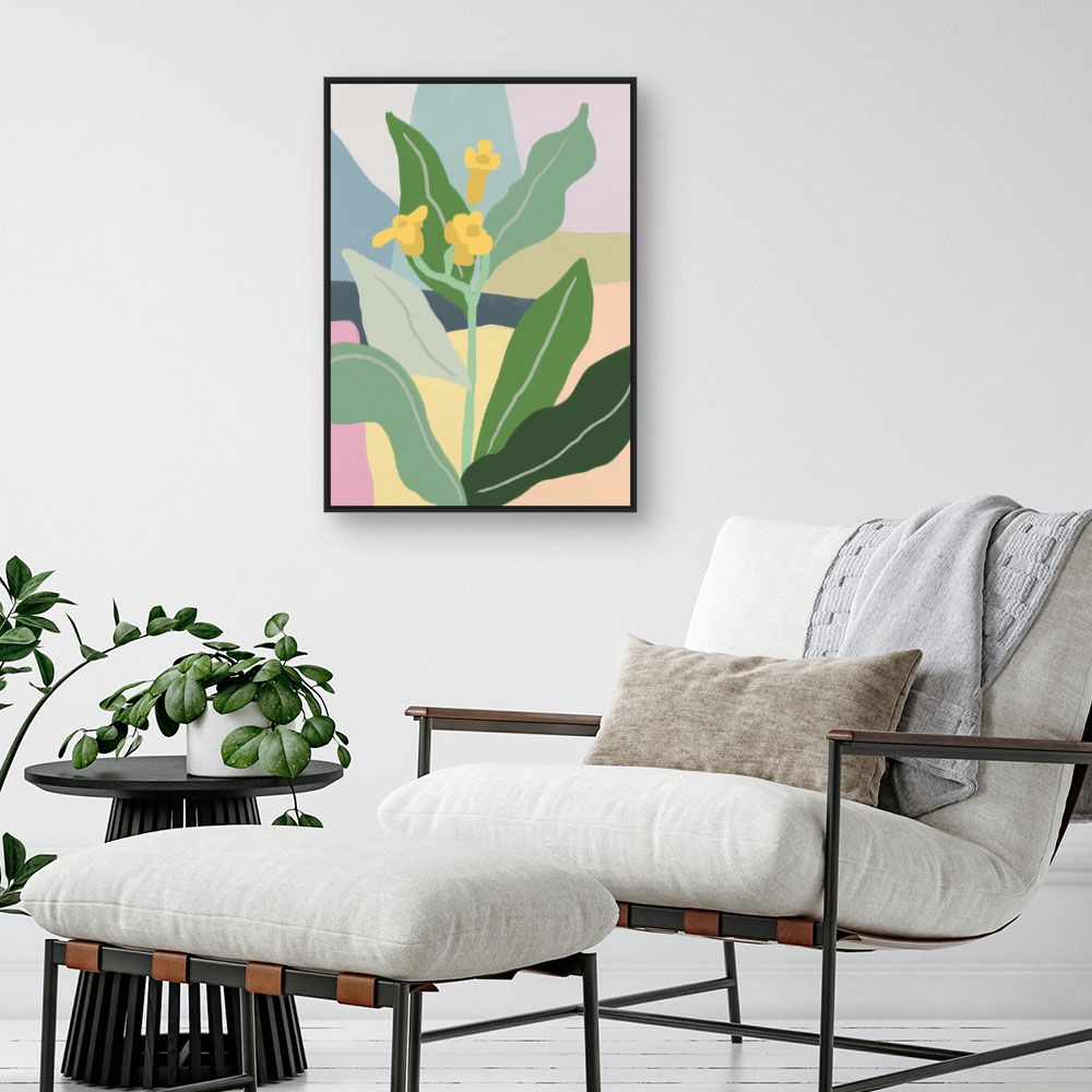 Tableau Fleurs stylisées