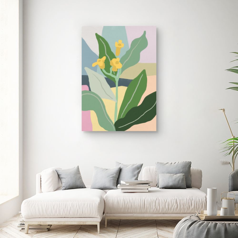 Tableau Fleurs stylisées