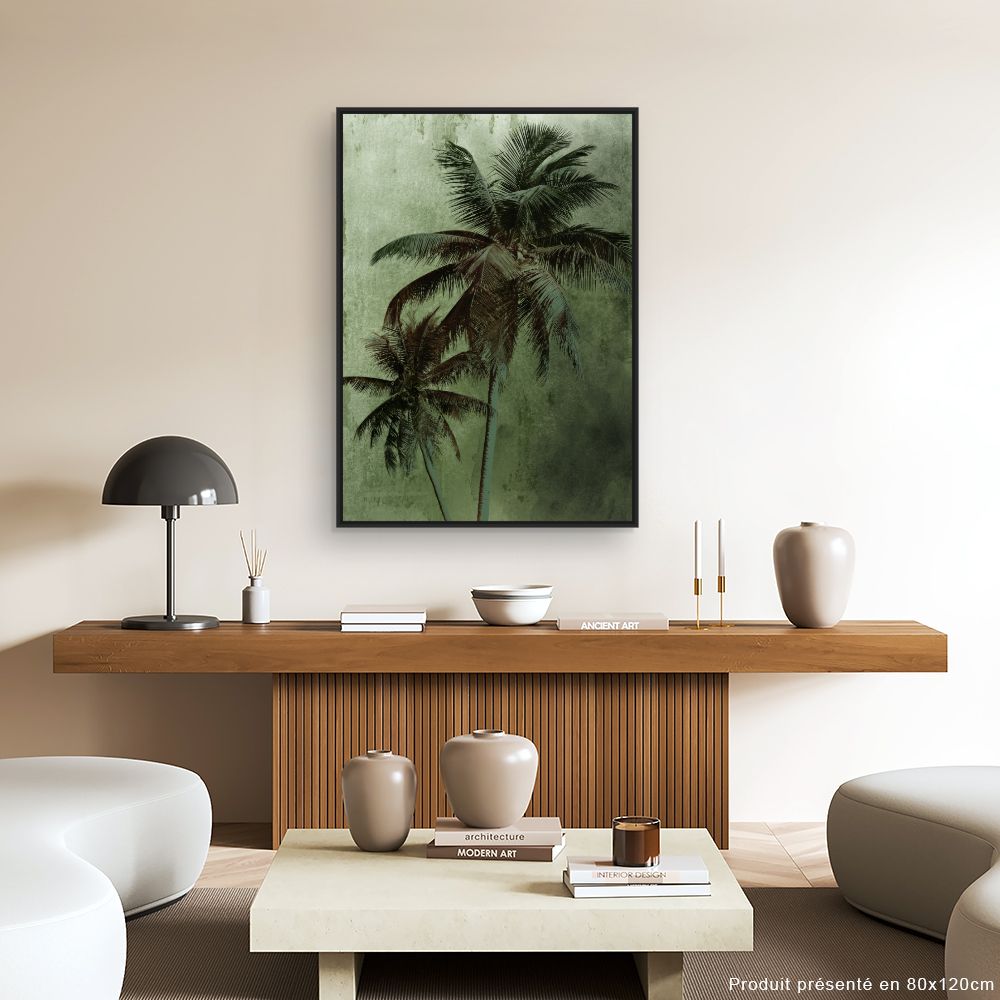 Tableau Palmiers majestueux