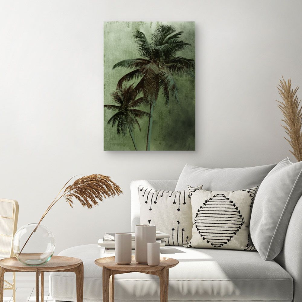 Tableau Palmiers majestueux