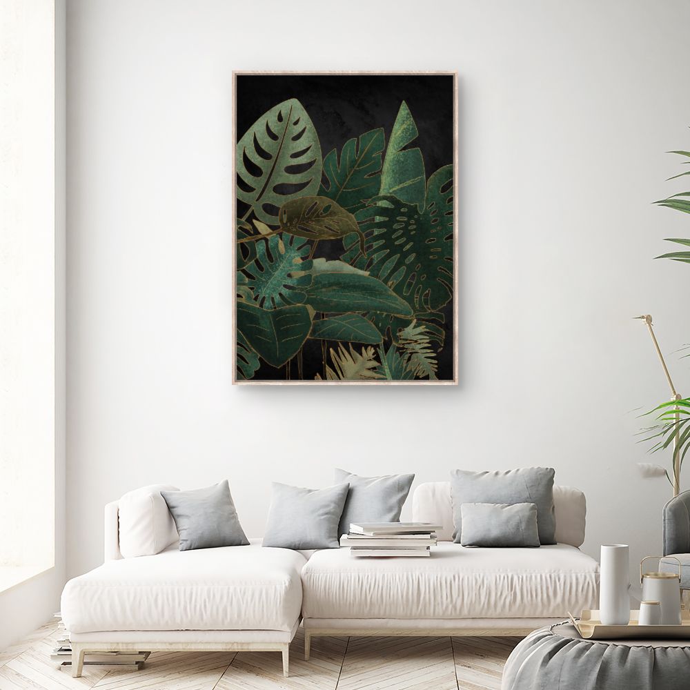 Tableau Feuilles luxuriantes